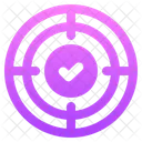 Target Aim Approve Icon