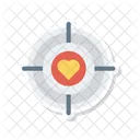 Target Dartboard Game Icon