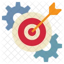 Target Arrow Dart Icon