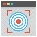 Website Target Focus Icon