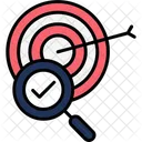 Target Search Tick Icon