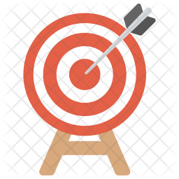 Target Achievement Icon - Download in Flat Style