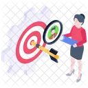 Target Audience Target Client Target Market Icon