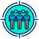Customer Target Client Icon