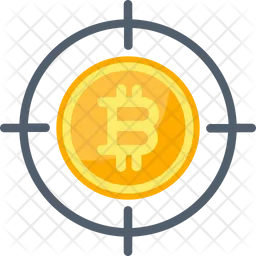 Target bitcoin  Icon