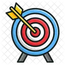 Target Board Aim Objective Icon