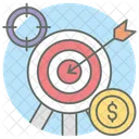 Target Board Business Target Business Aim Icon