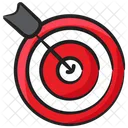 Target Board Bullseye Dartboard Icon
