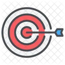 Business Money Target Icon
