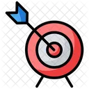 Target Board Bullseye Dartboard Icon