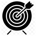Target Board Bullseye Dartboard Icon