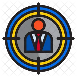 Target Businessman  Icon