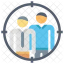 Target Client Target Profile Target User Icon