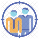 Target Client Target Profile Target User Icon