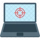 Crosshair Target Laptop Icon
