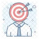 Target Person Target Profile Focus Person Icon