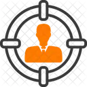 Target Customer Demographic Audience Icon