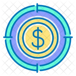 Target Dollar  Icon