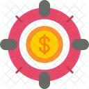 Target Dollar Money Target Icon