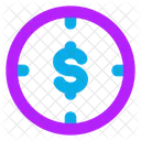 Target Dollar Target Money Icon