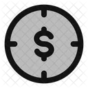 Target Dollar Target Money Icon