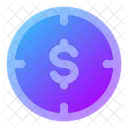 Target Dollar Target Money Icon