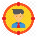 Target Businessman Man Icon