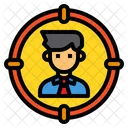Target Businessman Man Icon