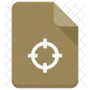 Target File Document Icon