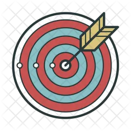 Target, Goal, Darts, Color  Icon