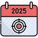 Target Calendar Time Icon