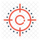 Target Keywords Seo Icon