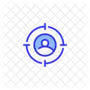 Target Goal Customer Target Icon