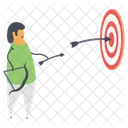 Target Aim Objective Icon