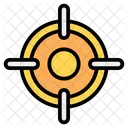 Target Focus Central Point Icon