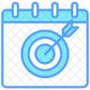 Target Calendar Business Icon