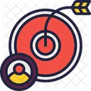 Target Employee Client Icon