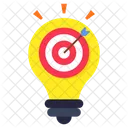 Target Idea Innovation Bright Idea Icon