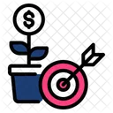 Business Goal Aim Icon