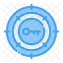 Bullseye Target Key Icon
