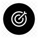 Target Kpi Performance Metrics Business Goal Icon