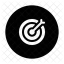 Target Kpi Performance Metrics Business Goal Icon