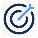 Target Kpi Performance Metrics Business Goal Icon