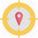Target Map Navigation Icon
