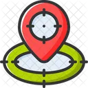 Target Location Destination Pin Icon