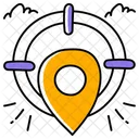 Travel Location Target Icon