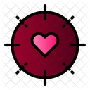 Target Love  Icon