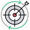 Business Target Financial Icon