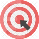 Target Arrow Marketing Icon