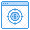 Target Money Web Online Target Money Icon